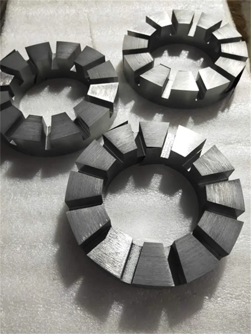 axiell flödesmotor stator laminering