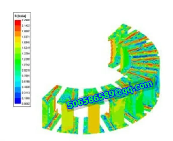 Electromagnetic Compatibility Of Yokeless Axial Flux Motor Stator