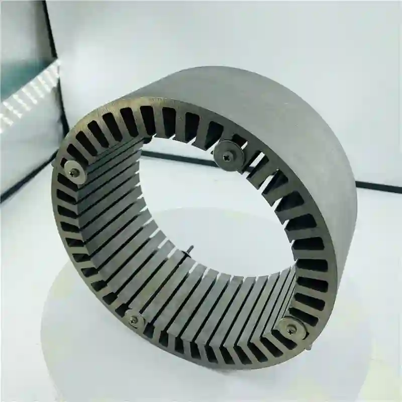 Hollow cup iron core wire cutting sample