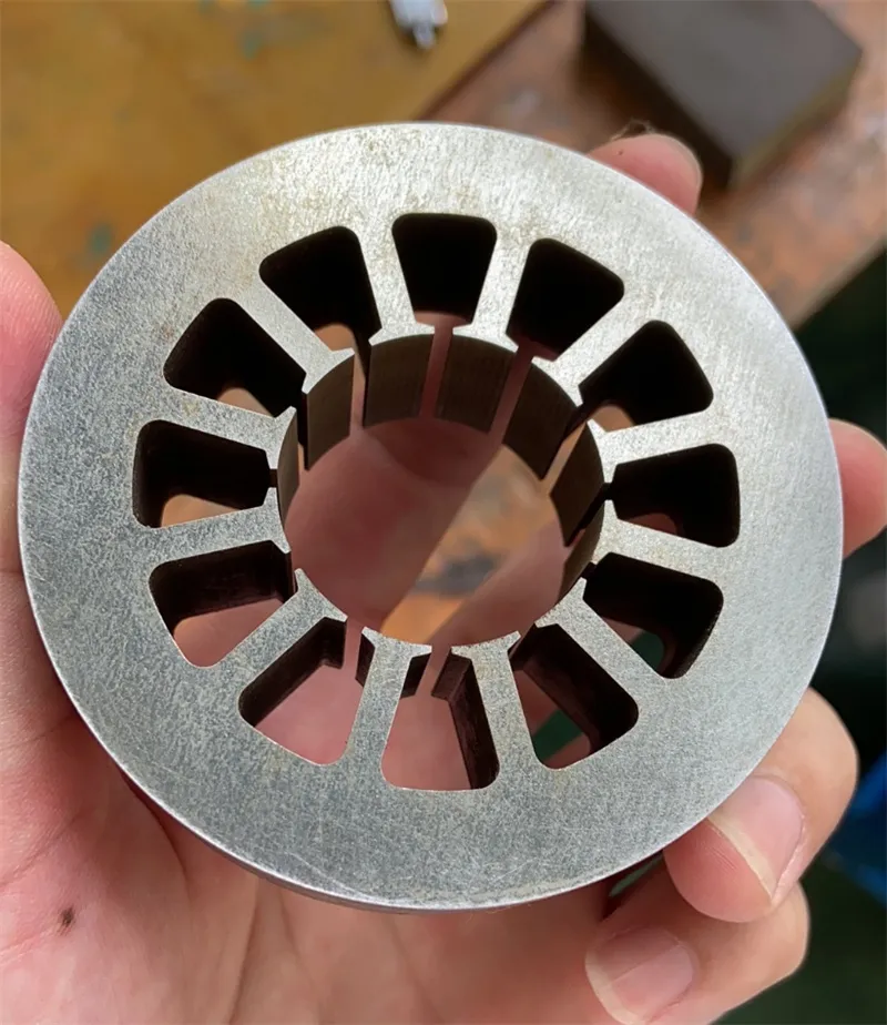 laser cutting for electric motors stator lamination