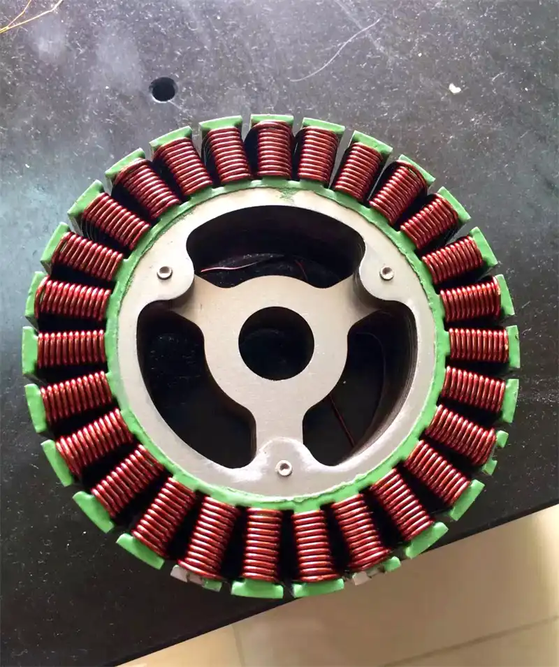 enroulement de bobine de stator de moteur