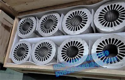 Rotor Stator Laser Cut Laminations Stacks Motor In China